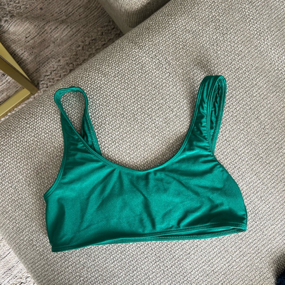Frankie's Bikinis Emerald Bikini Top